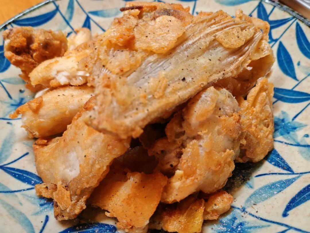 鲜，香，脆煎焗鱼腩。