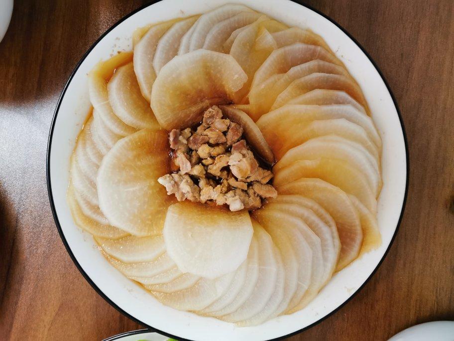 清蒸白萝卜