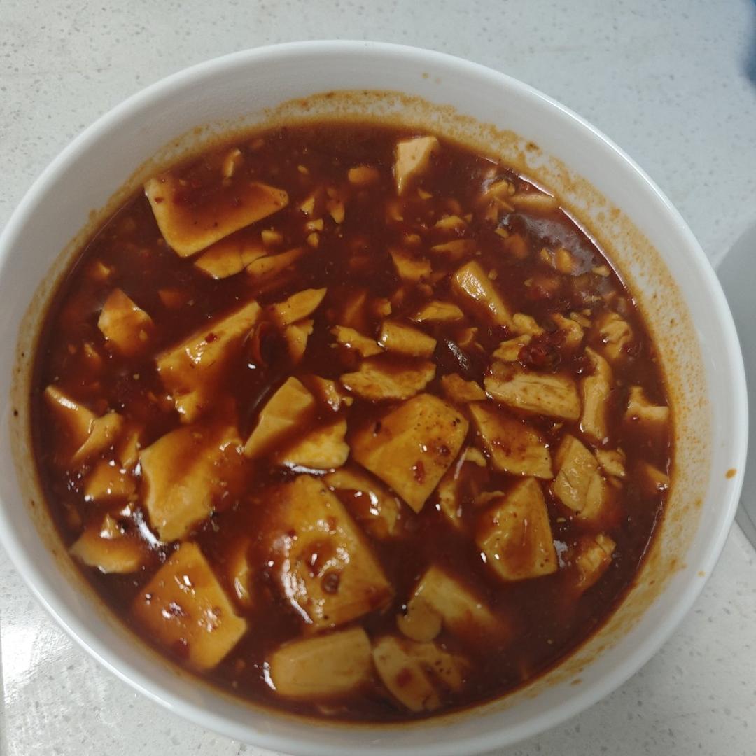 简单易学的下饭菜麻婆豆腐（素版）