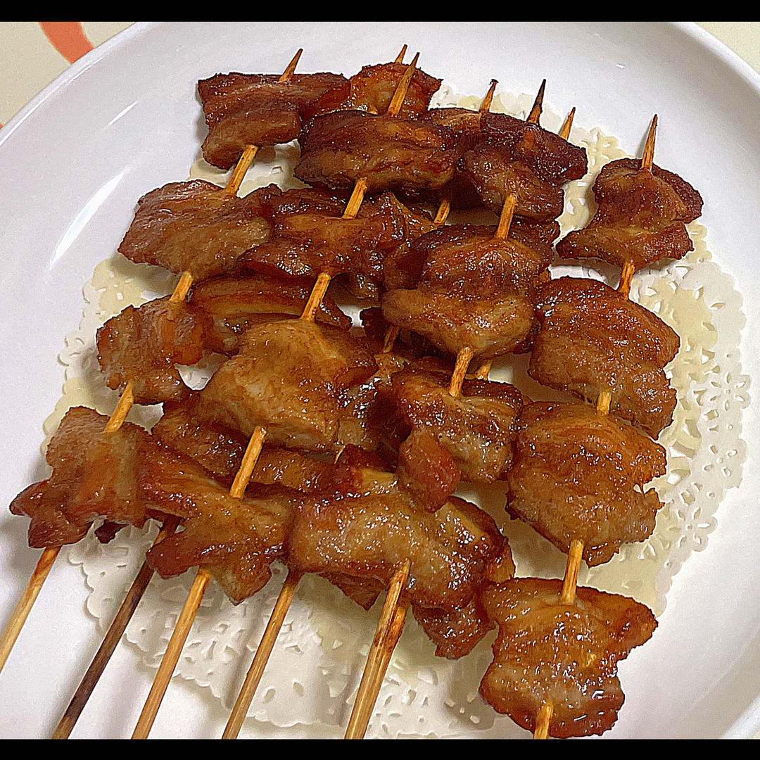 香烤五花肉串