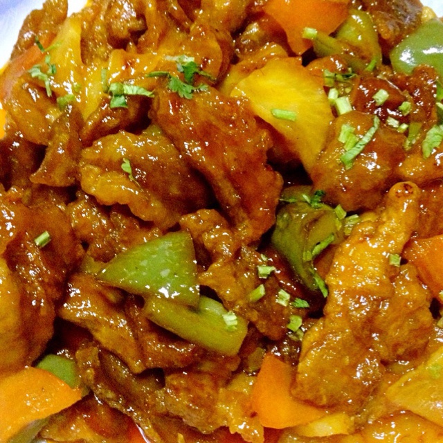 菠萝咕噜肉