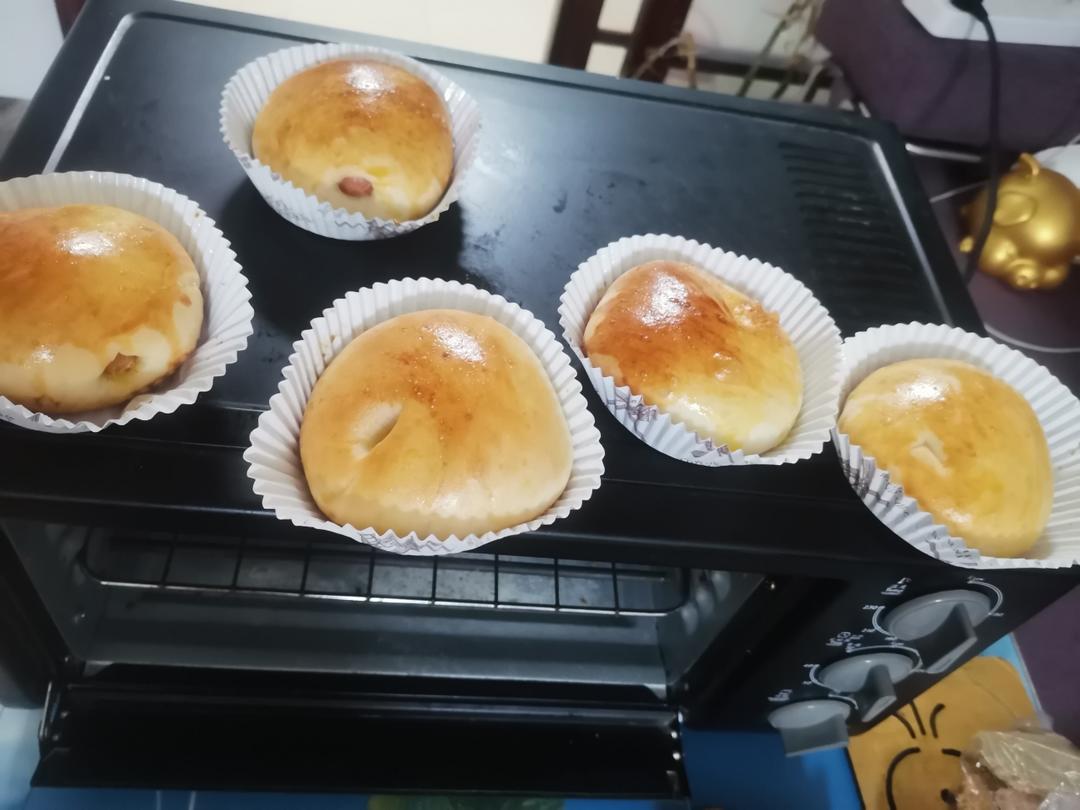 迷你肠仔包（一次发酵）