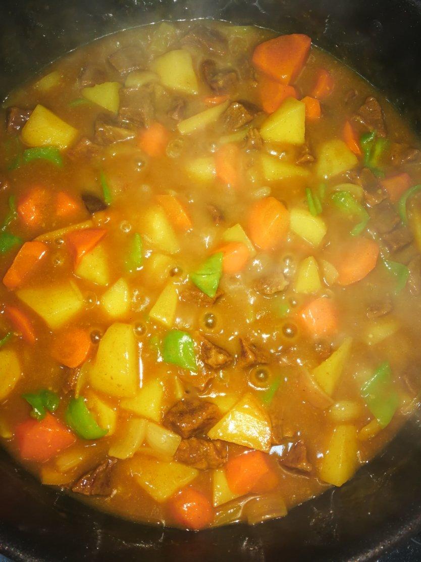 咖喱土豆烧牛肉