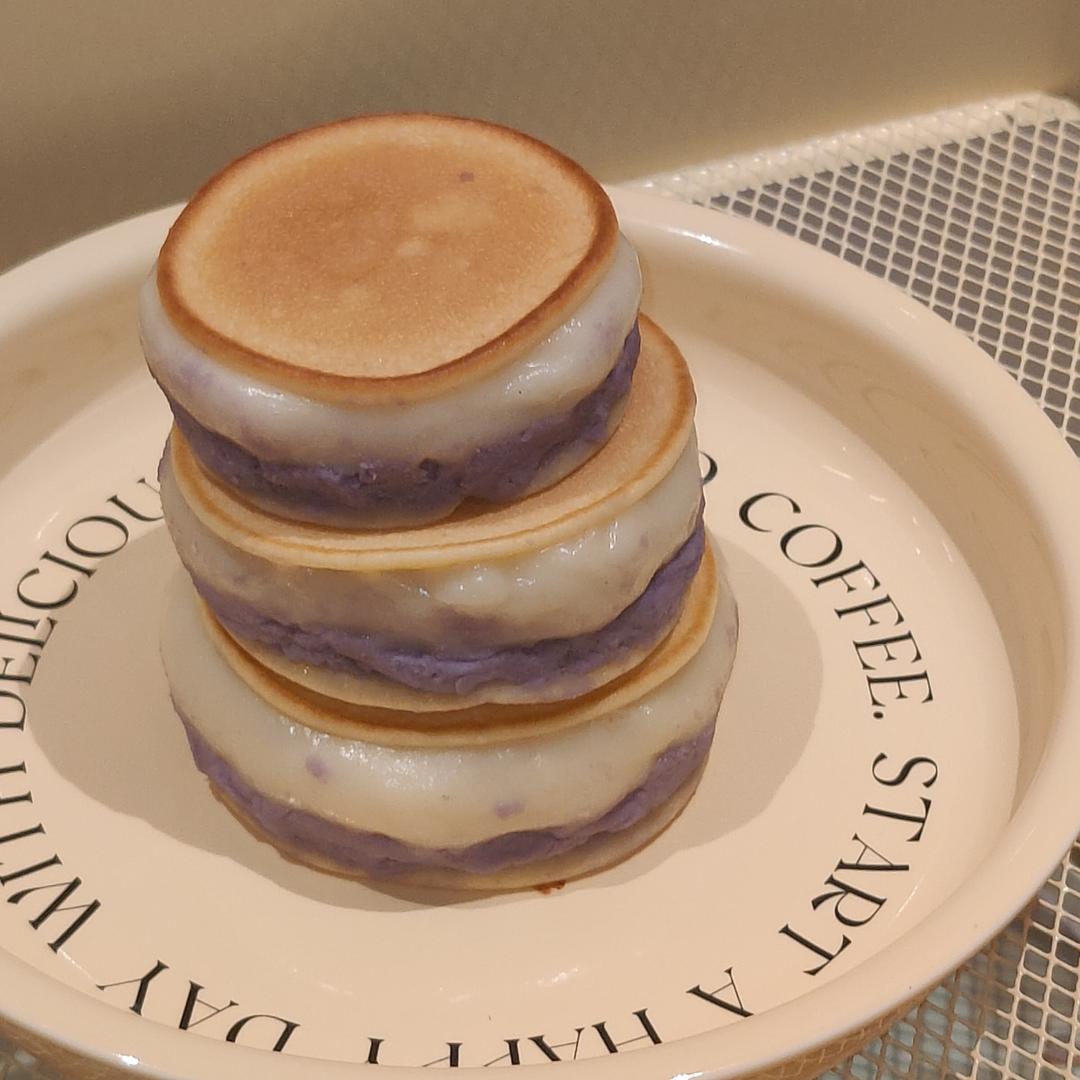 麻薯芋泥铜锣烧