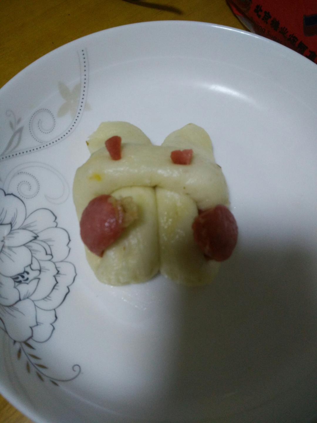 小白兔枣泥包
