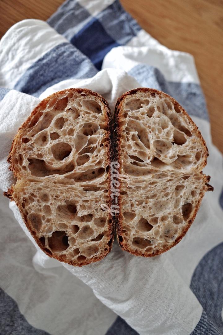 视频教程 天然酵种欧包 基础配方＆制作流程