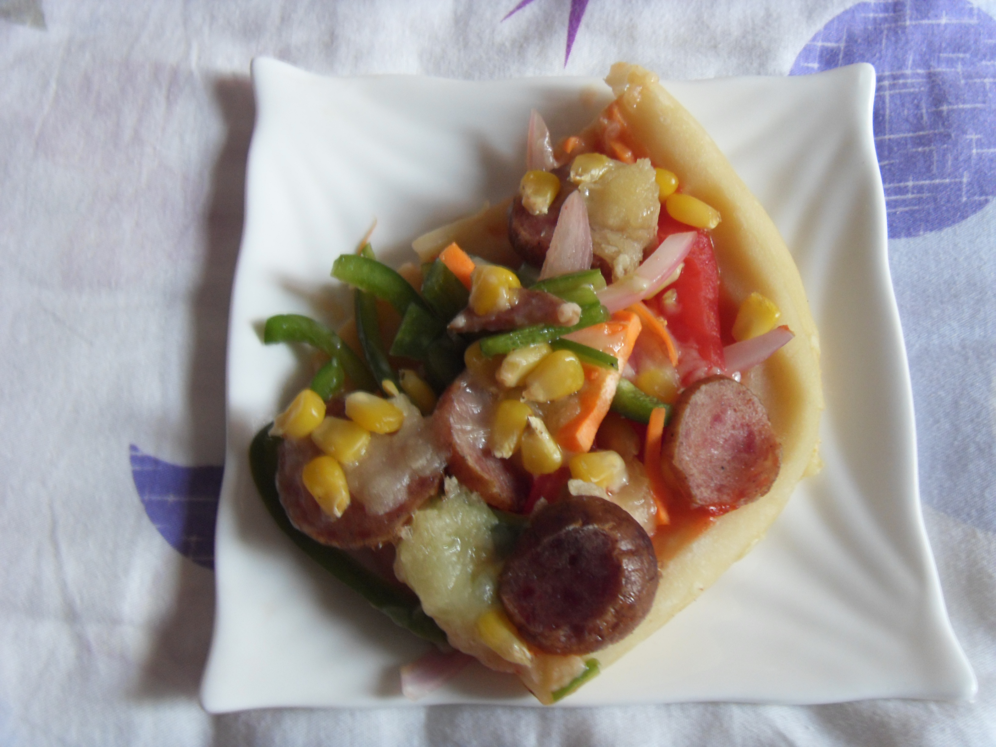 夏威夷pizza（附饼底冷冻法）