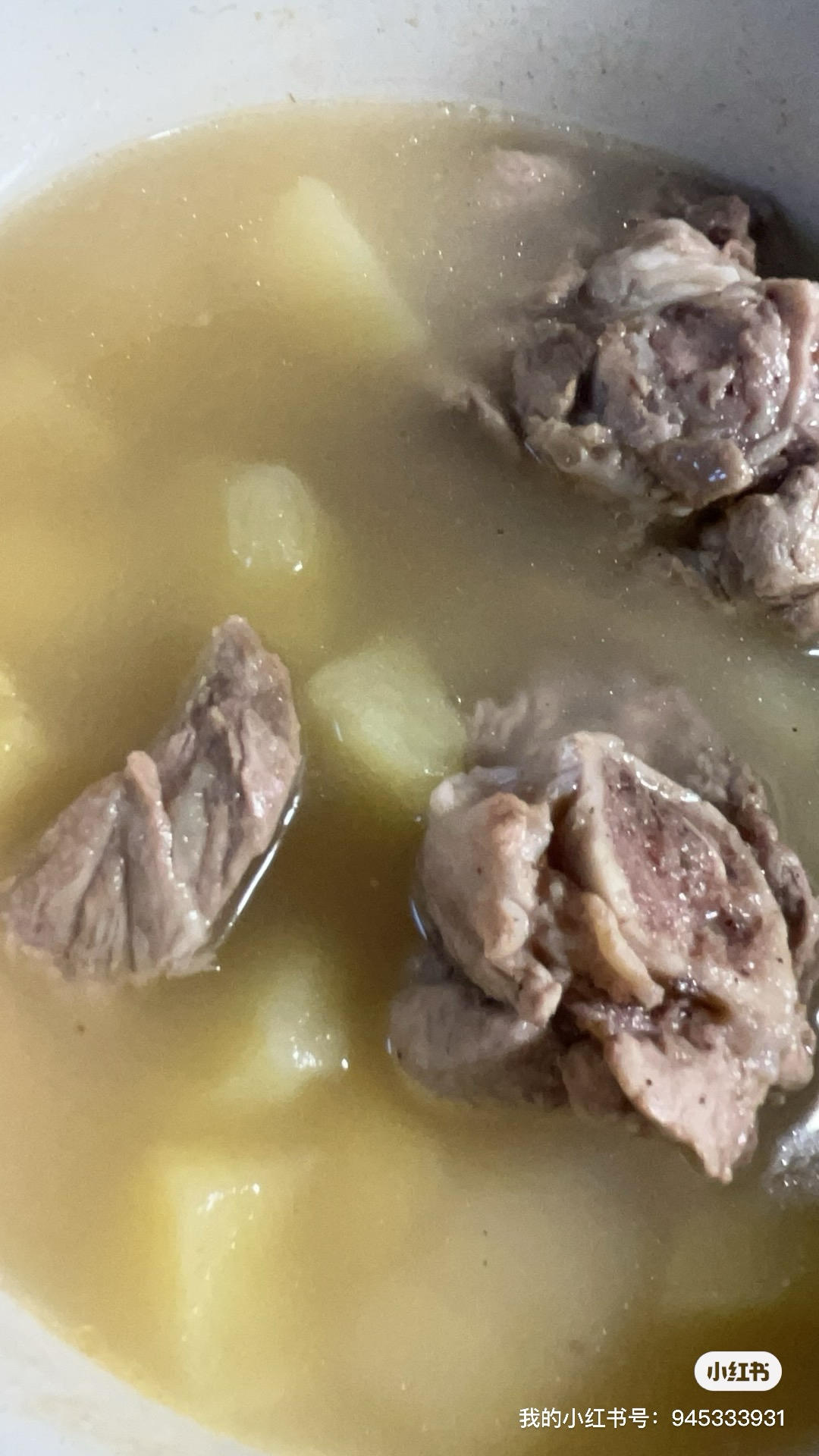 土豆排骨汤
