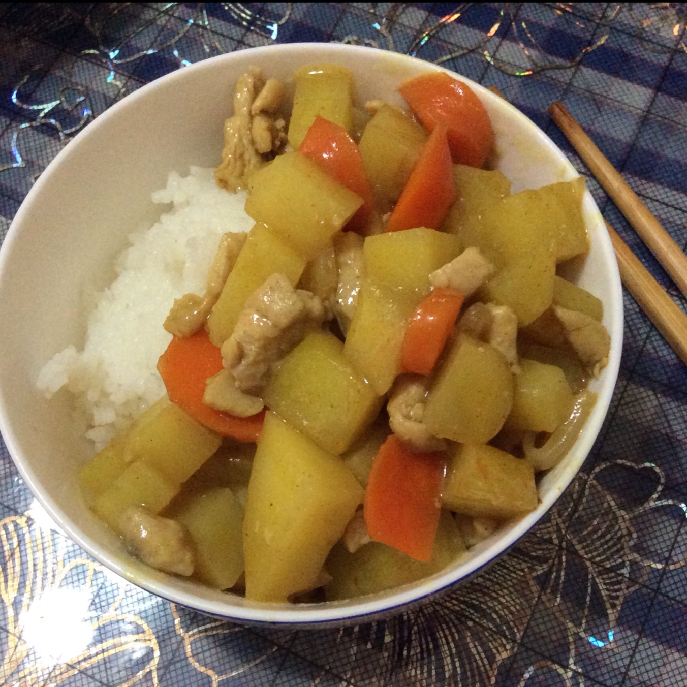 咖喱土豆饭