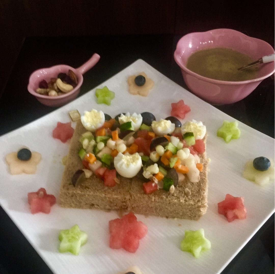 雀巢香浓咖啡吐司