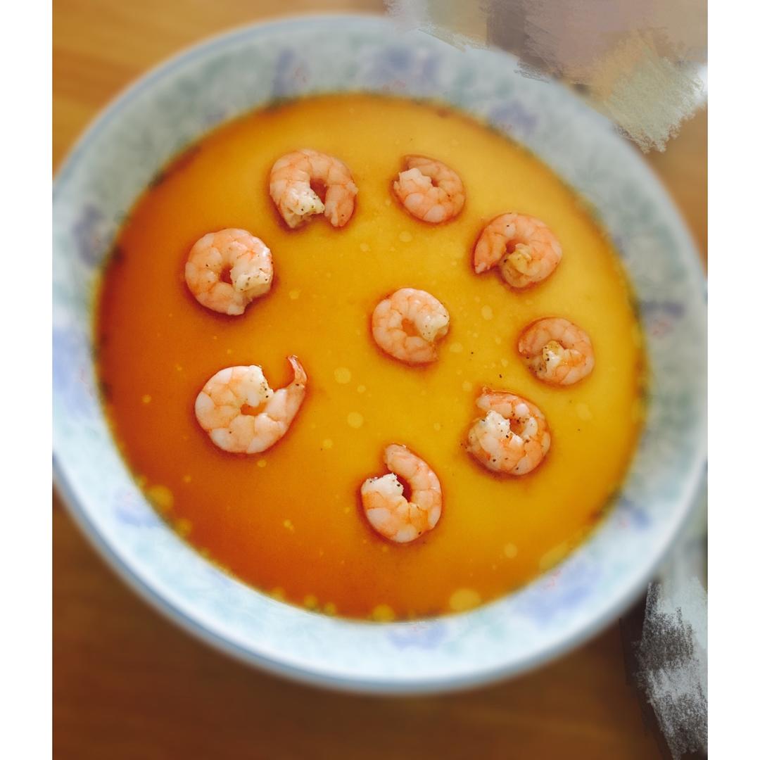 虾仁炖蛋