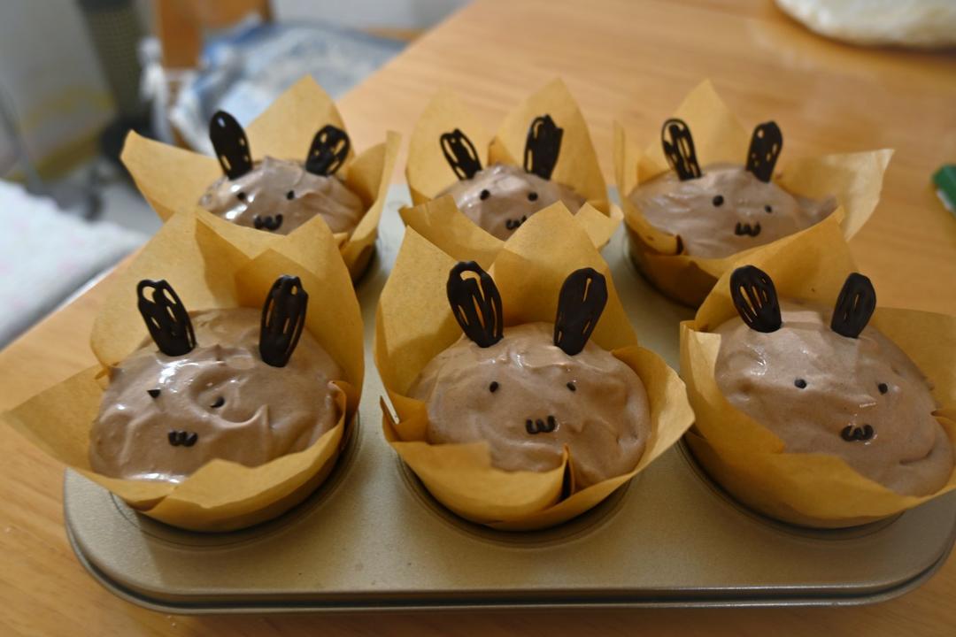 萌萌哒小兔子cupcake