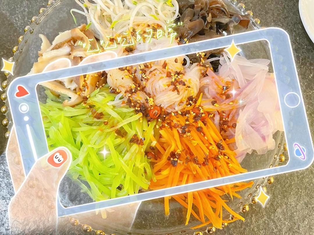 减肥餐：凉拌什锦菜