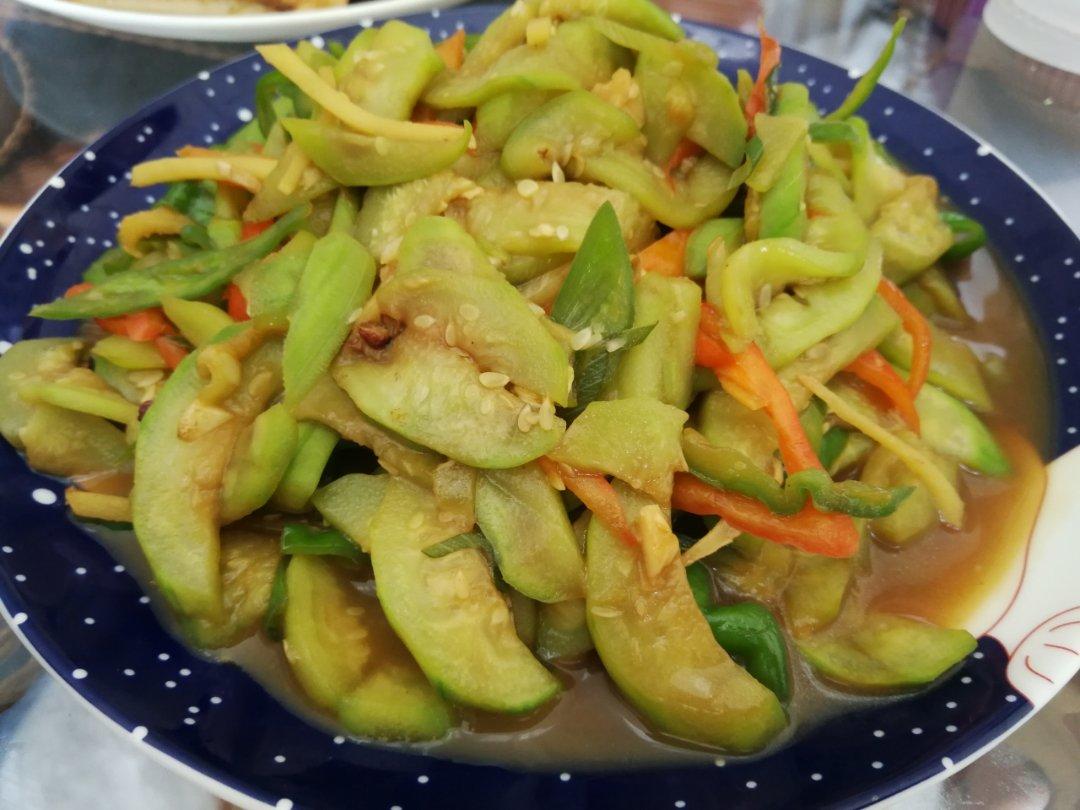 清炒丝瓜（川味家常做法）