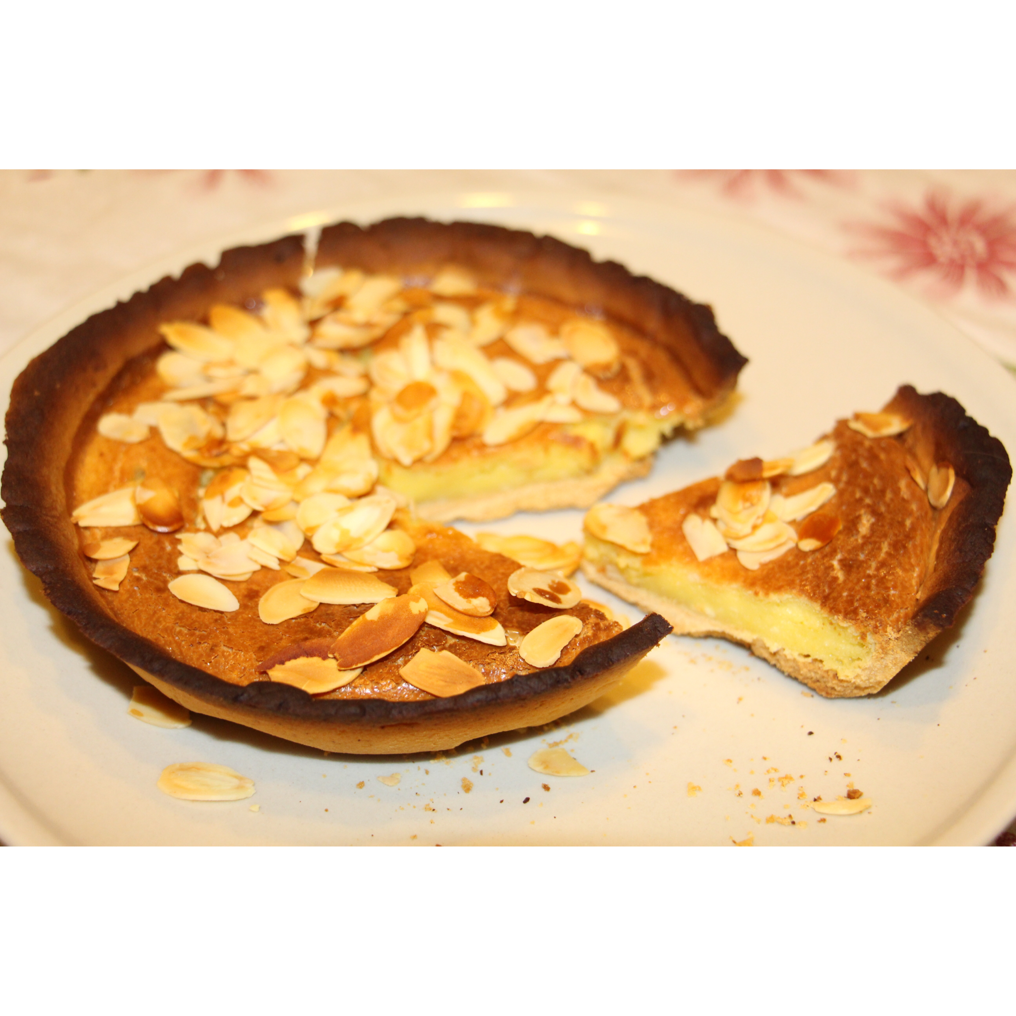 杏仁椰香芝士派