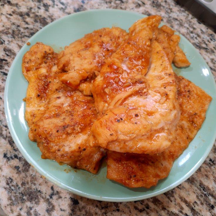 【嫩煎鸡胸肉】