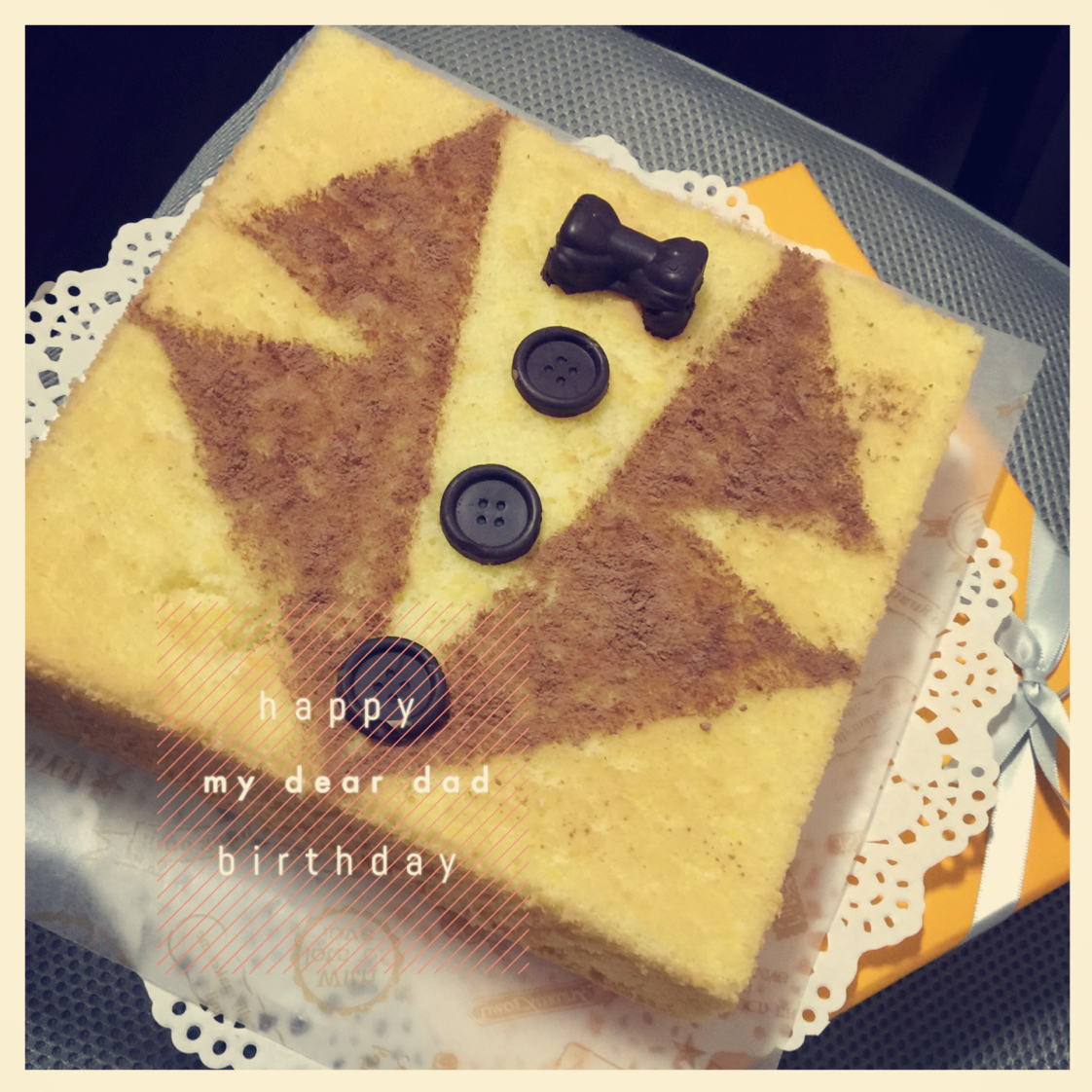 给爸爸的蛋糕