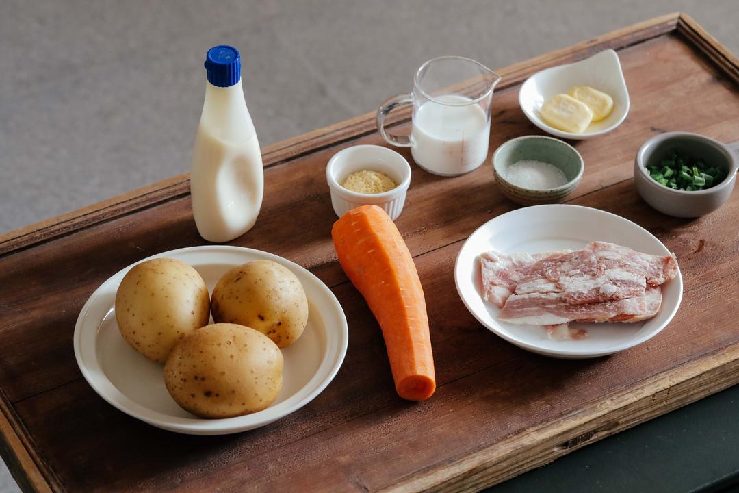 纯奶手撕吐司的做法 步骤1