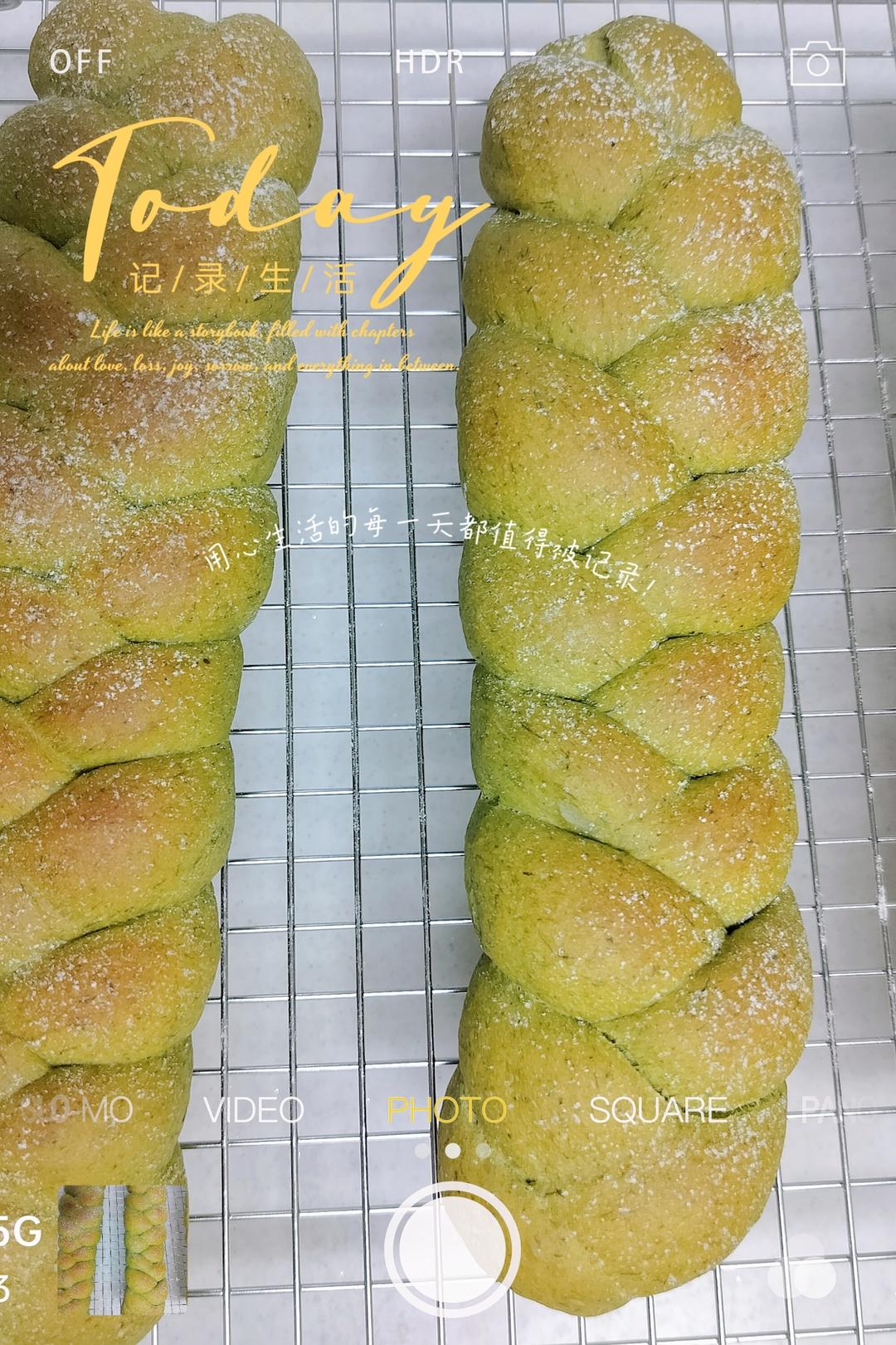 酸奶辫子面包（一次发酵）