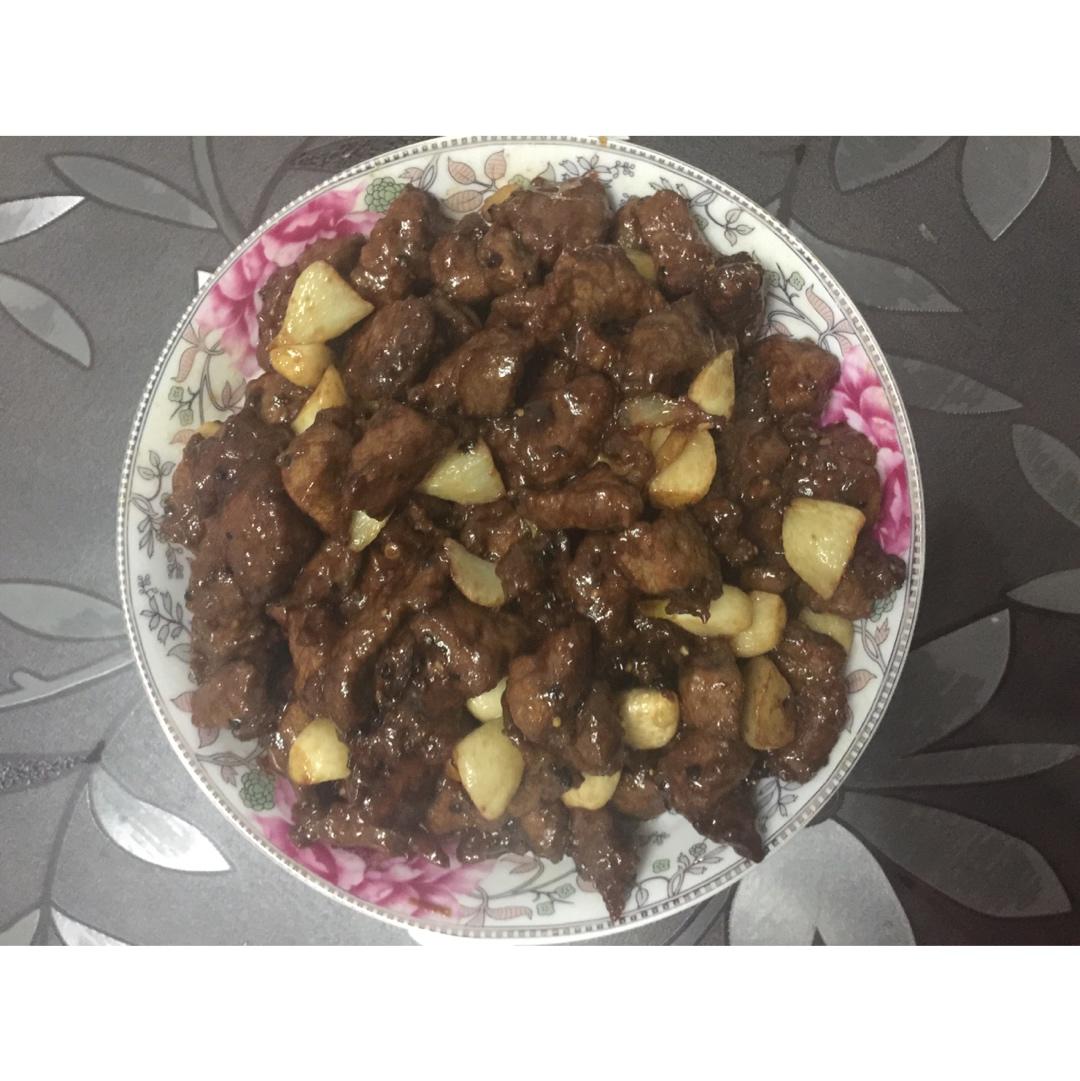 黑蒜子牛肉粒—华美新年味