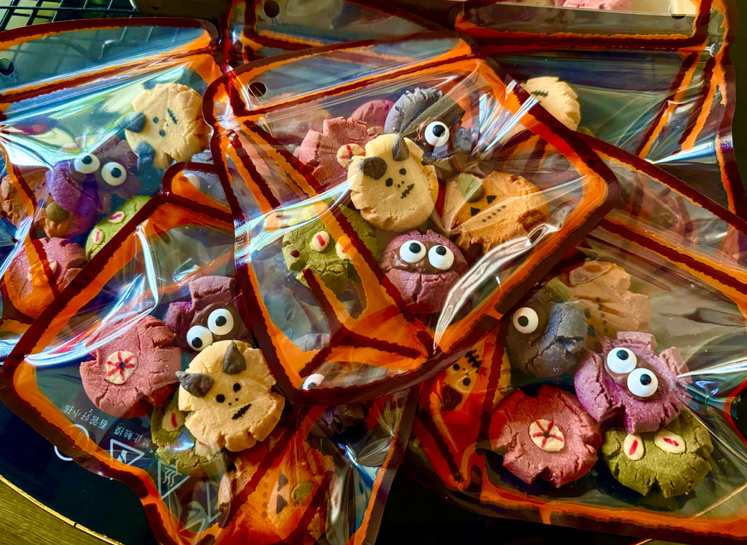 万圣节🎃玛格丽特饼干丨可爱搞怪又好吃！