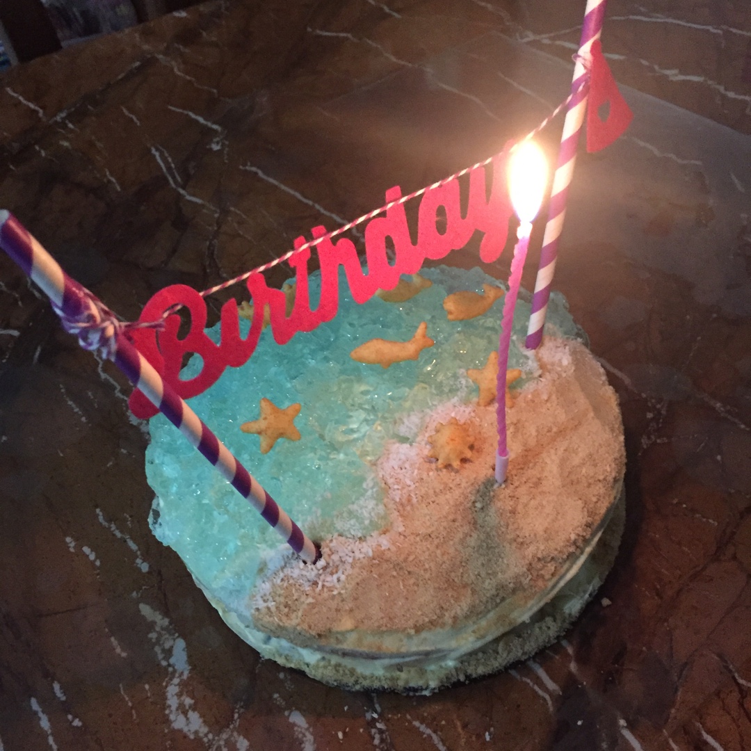 海洋酸奶慕斯蛋糕——乐众缤纷夏日烘焙大赛获奖作品