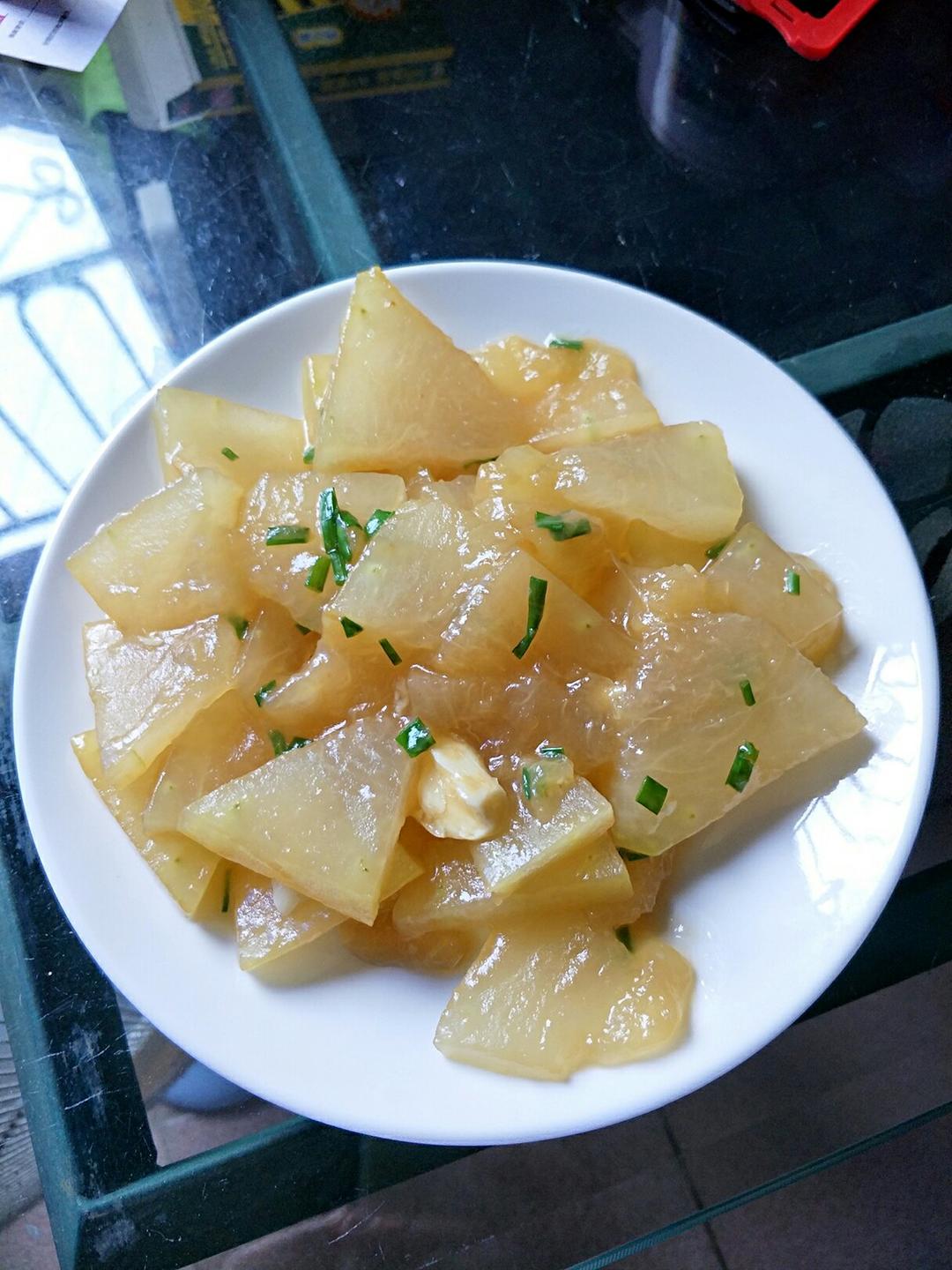 蚝油焖冬瓜
