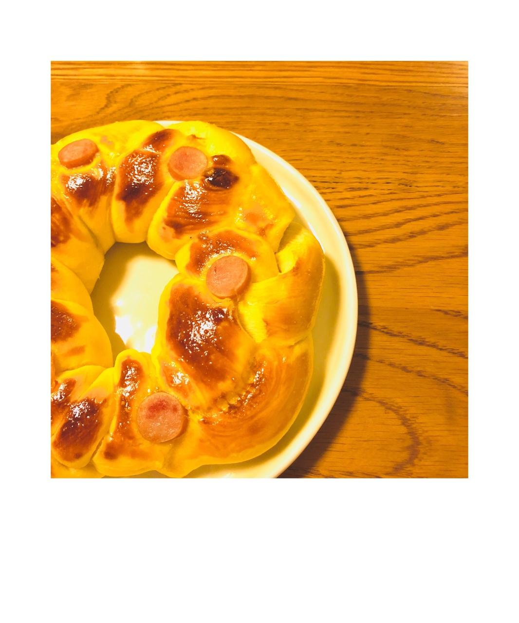 圣诞花环面包（爱和自由版）