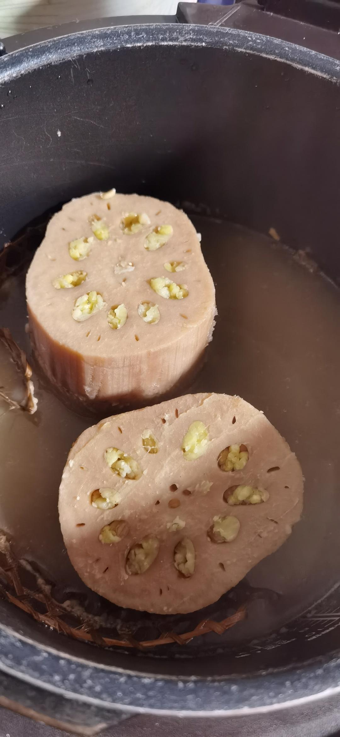 绿豆酿莲藕