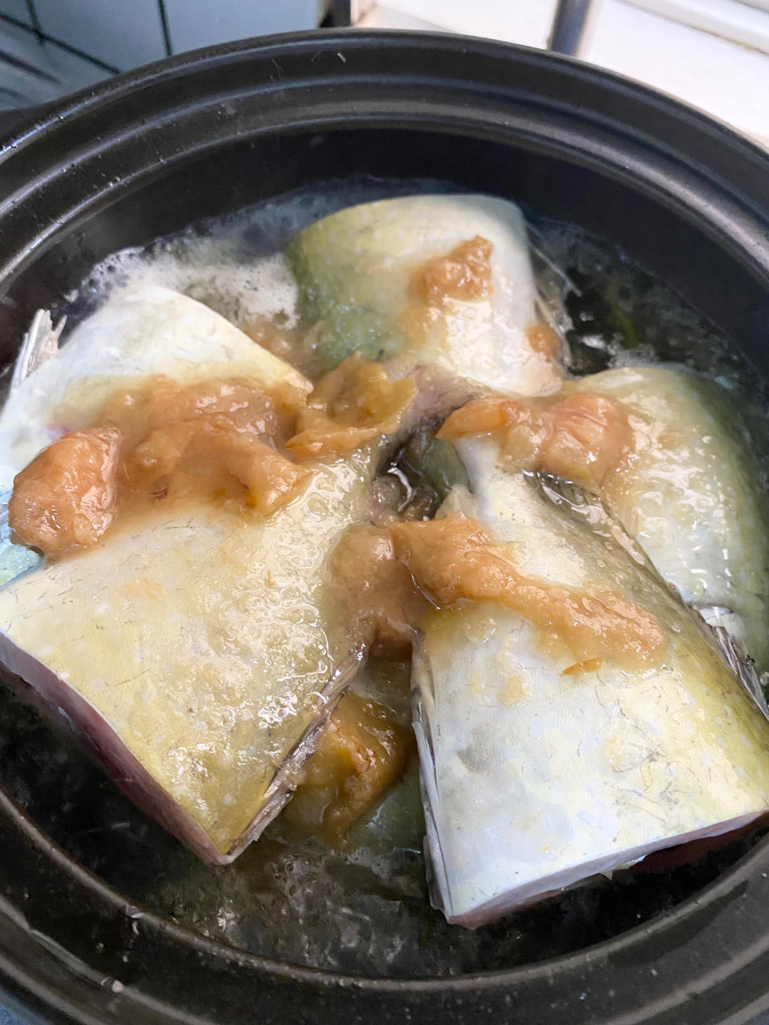 酸梅泥蜢煲的做法 步骤8