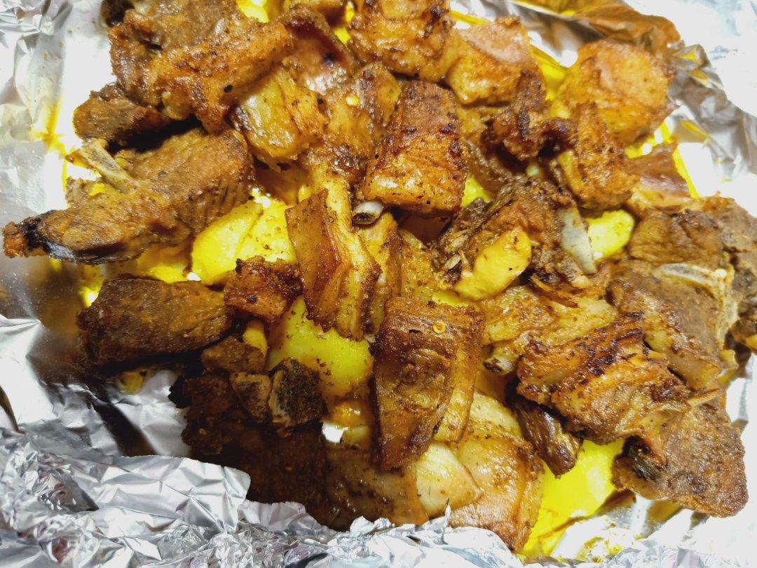 孜然烤羊排