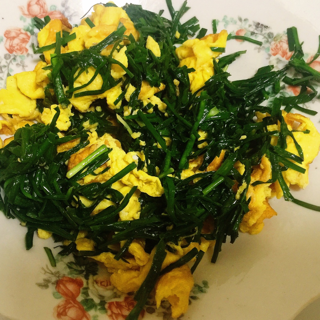韭菜炒蛋