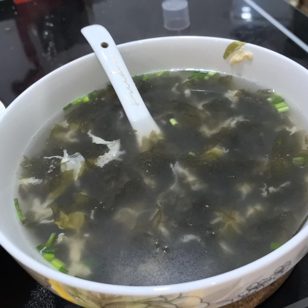 最鲜美好喝的「紫菜蛋花汤」