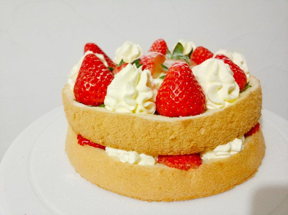 6寸戚风蛋糕（2蛋）