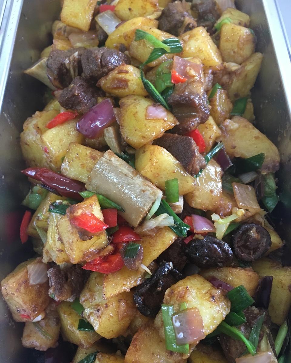 土豆炖排骨