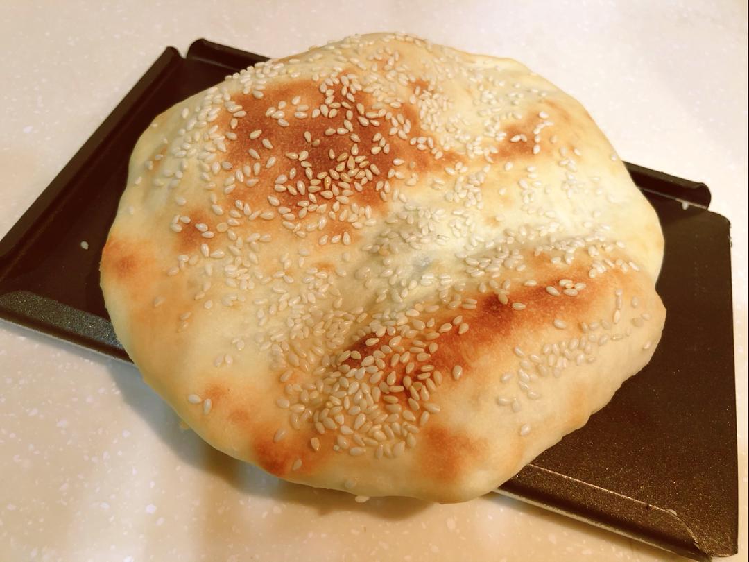 奶香芝麻大饼