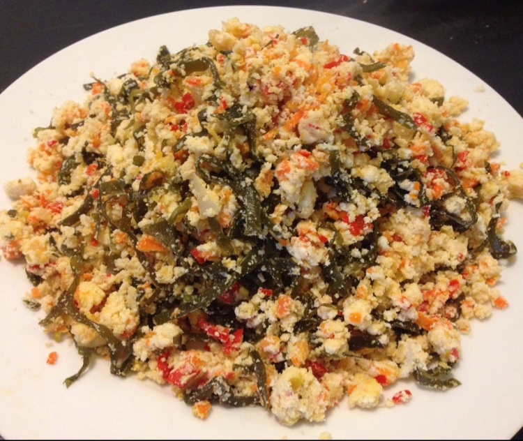 素炒豆渣