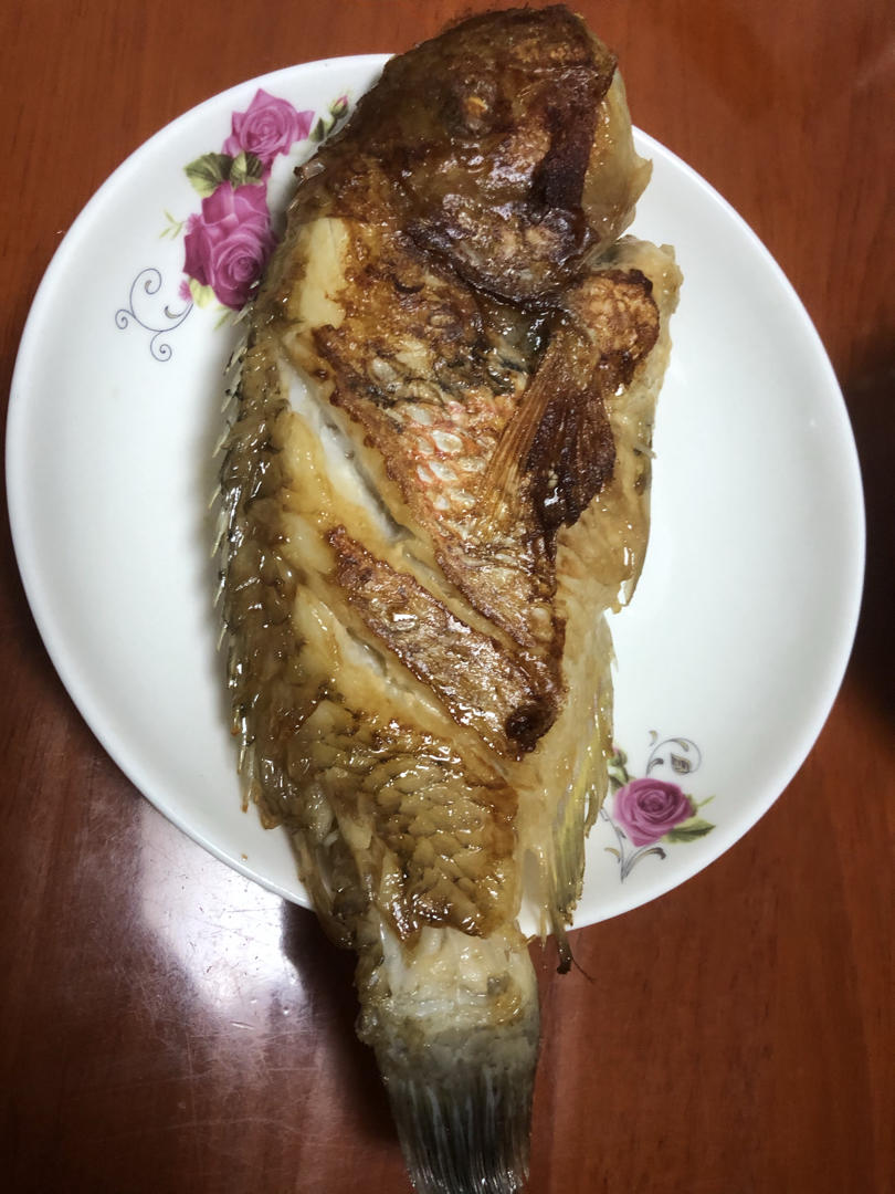 cindyzhang做的家常煎鱼无敌下饭菜