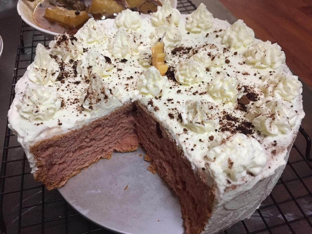 红丝绒戚风蛋糕-精华液版