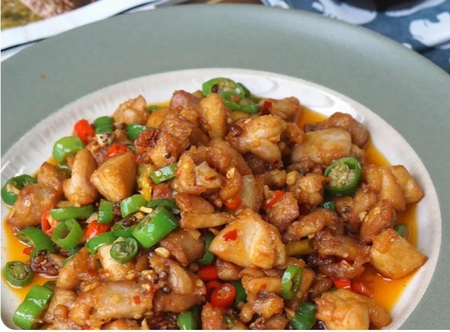 夏日下酒菜——椒麻鸡丁