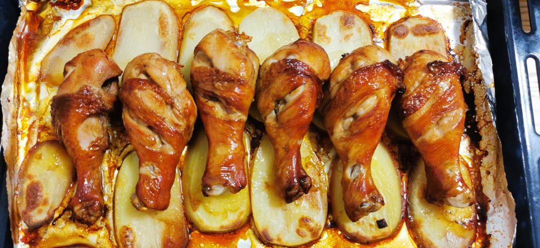 烤鸡腿，烤箱版