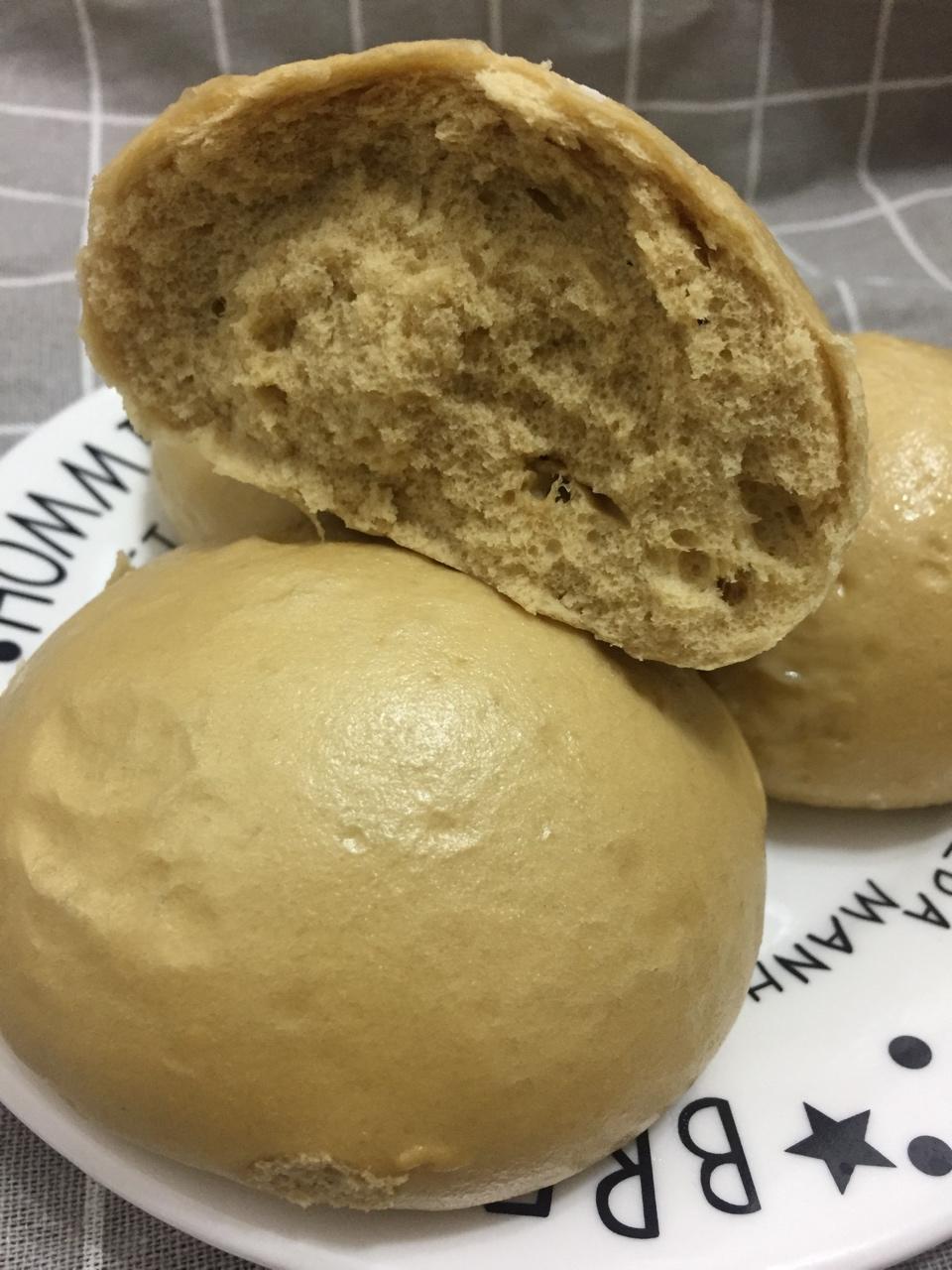 有着面包口感的红糖馒头（一次发酵）