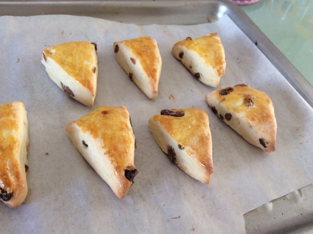（无油）葡萄干司康