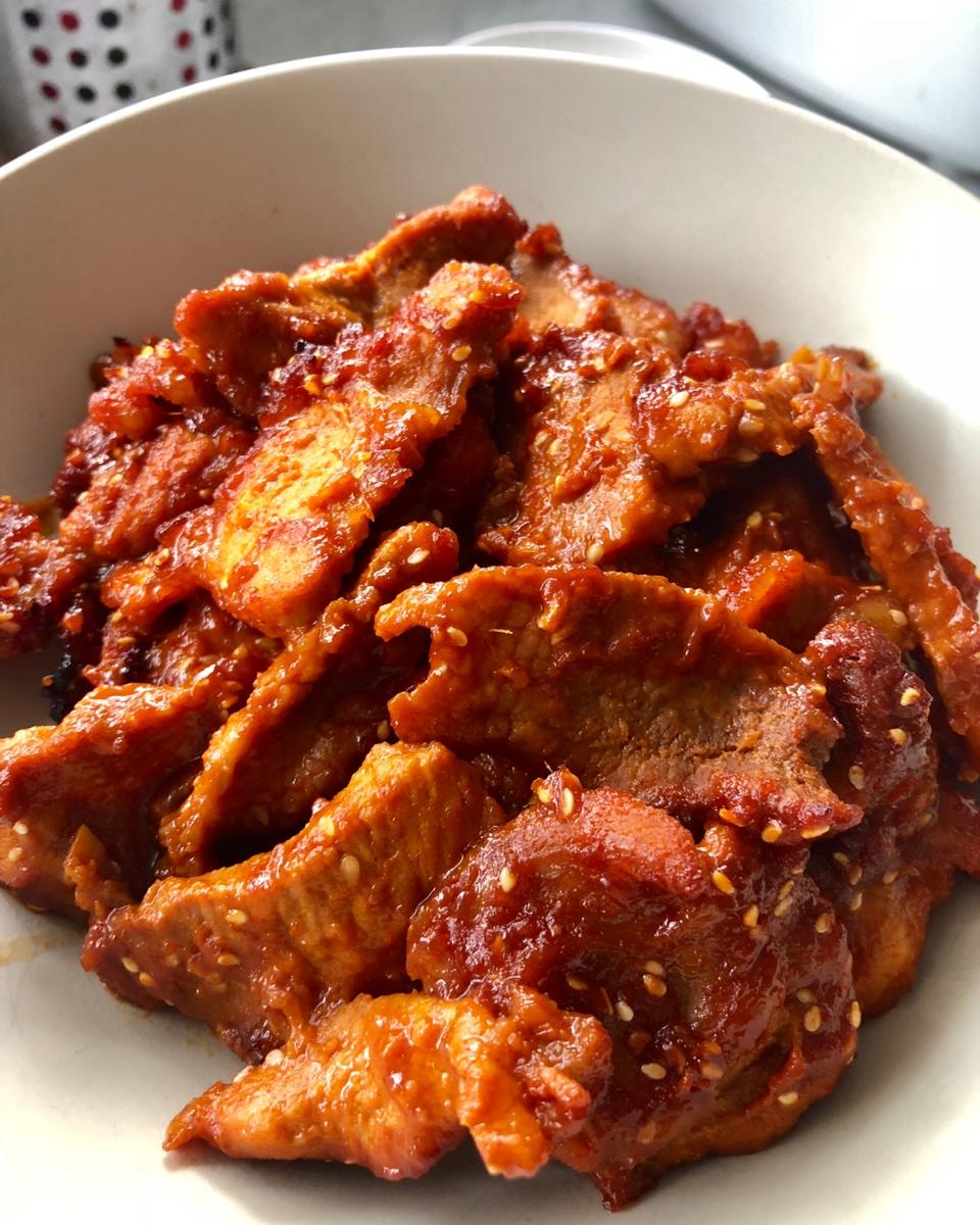韩式烤五花肉