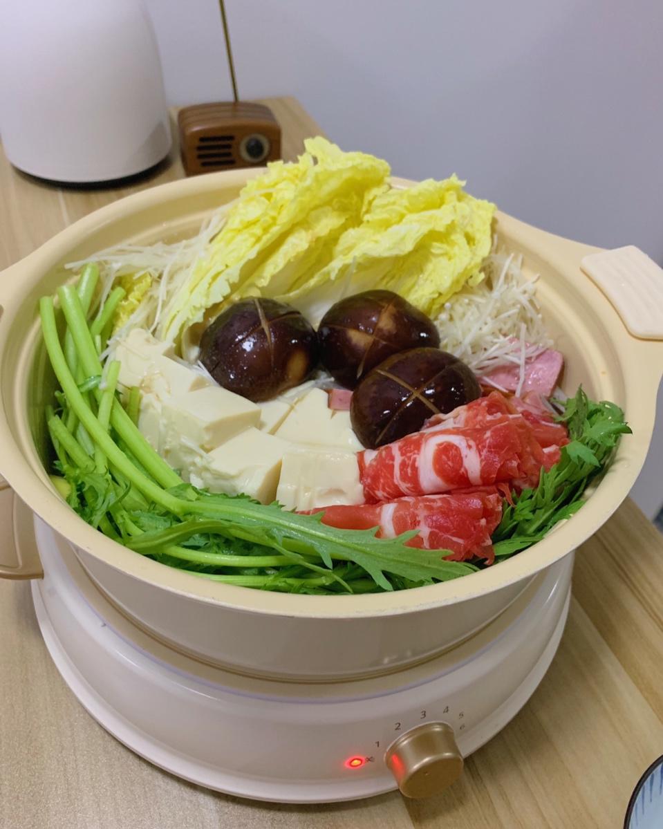 一人食之日式寿喜锅