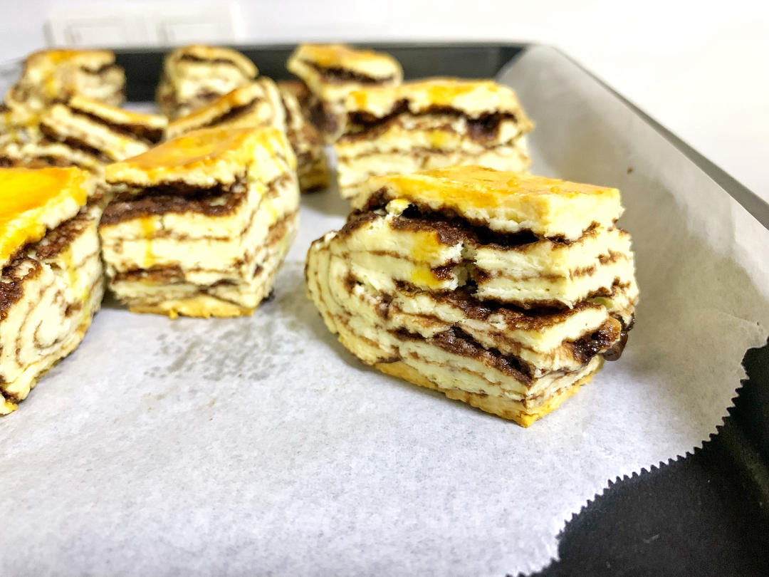 巧克力千层司康