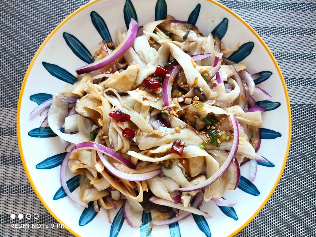 凉拌杏鲍菇，简单快手，比肉还好吃