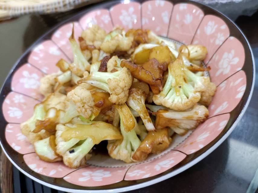 无肉简易版干煸菜花