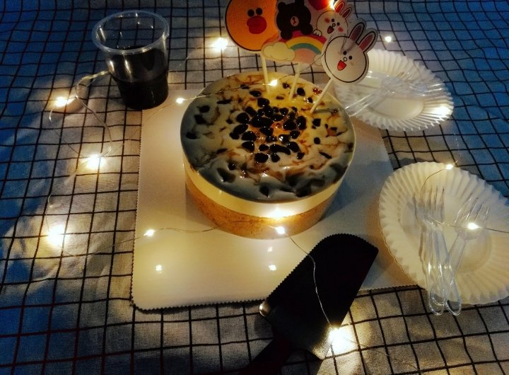 黑糖珍珠爆浆蛋糕