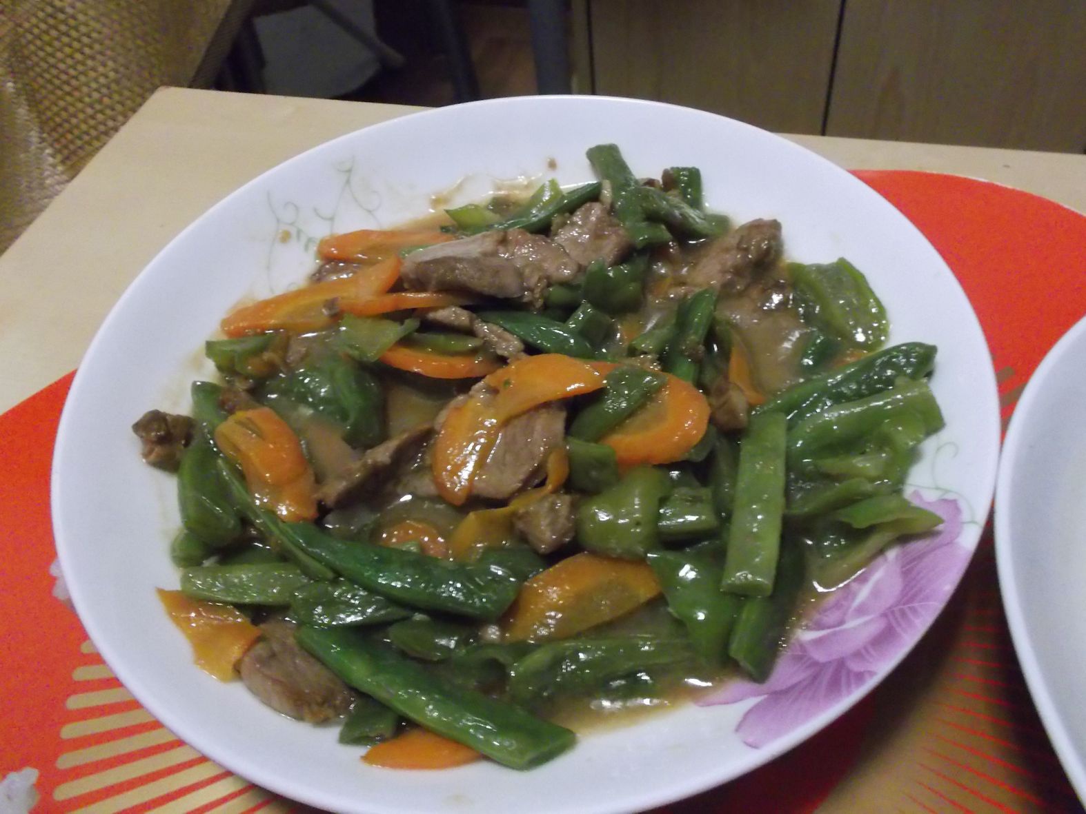 四季豆炒肉
